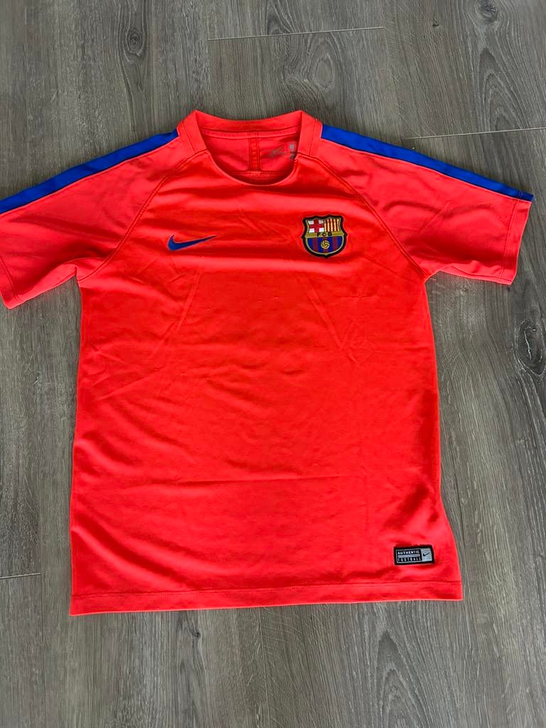 FC Barcelona shirt, Verzenden, Gebruikt, Jongen of Meisje, Sport- of Zwemkleding
