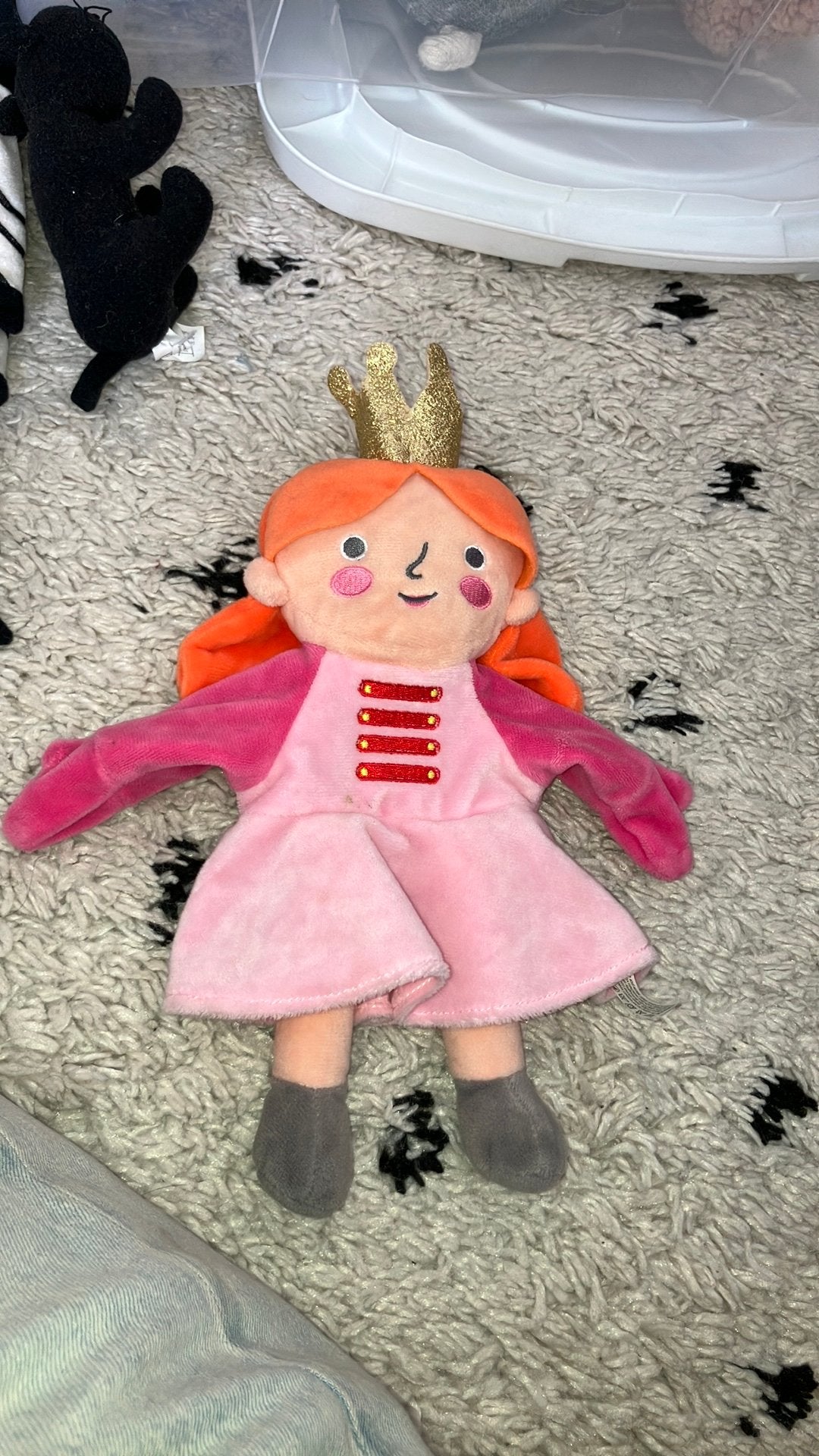 Handpop prinses, Ophalen of Verzenden, Zo goed als nieuw, Overige typen
