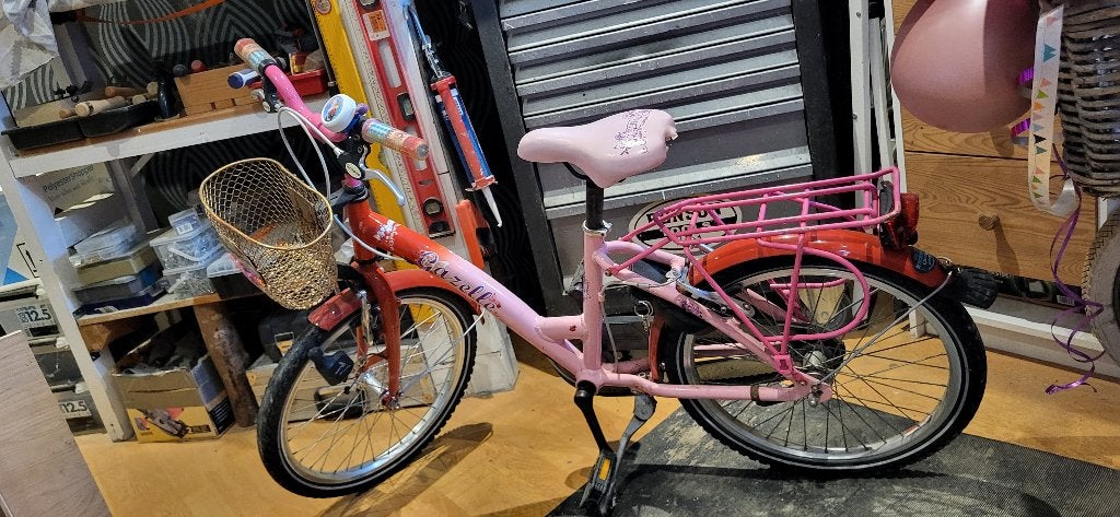 Kinder fiets, Ophalen, Terugtraprem, Gebruikt, Handrem