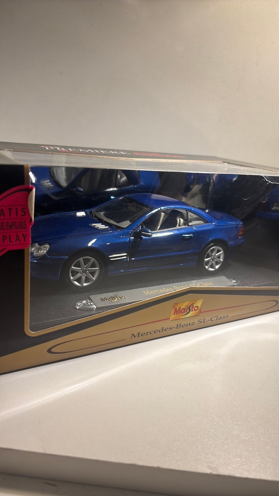 Mercedes benz sl class maisto 1.18, Hobby en Vrije tijd, Maisto, Ophalen of Verzenden, A, A