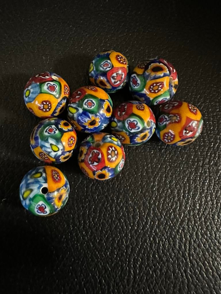 Millefiori kraal, Ophalen of Verzenden, Nieuw, Kraal