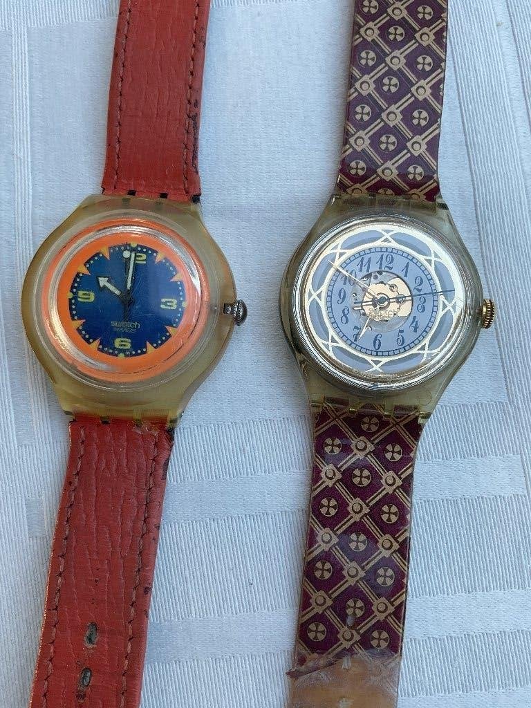 Swatch horloges voor de verzamelaar, Kunststof, Gebruikt, Polshorloge, Swatch