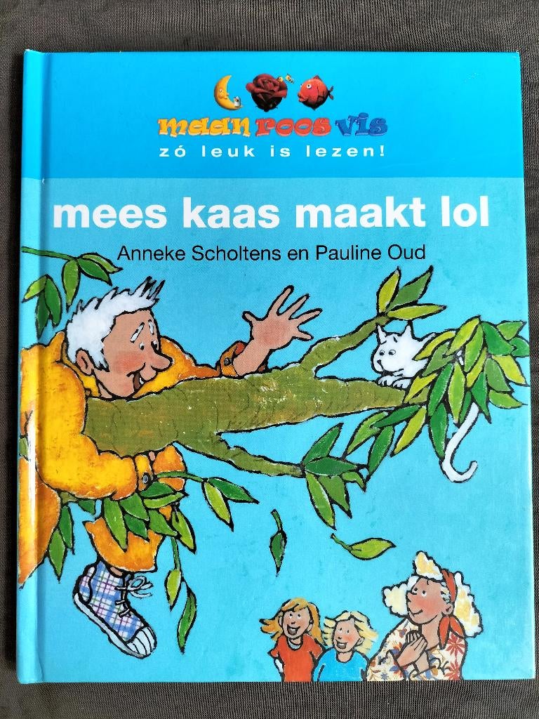 maan roos vis - mees kaas maakt lol / Avi 1, Ophalen of Verzenden, Zo goed als nieuw, Anneke Scholtens, Fictie algemeen