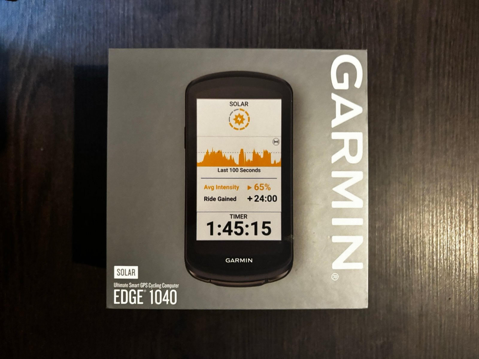 Garmin Edge 1040 Solar + Stuurmount, Verzenden, Garmin, Zo goed als nieuw, Garmin