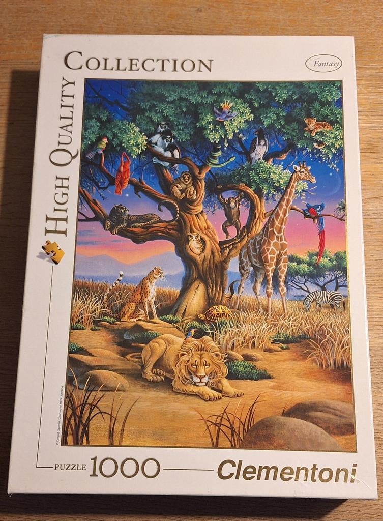 Clementoni legpuzzel, Ophalen, 500 t/m 1500 stukjes, Zo goed als nieuw