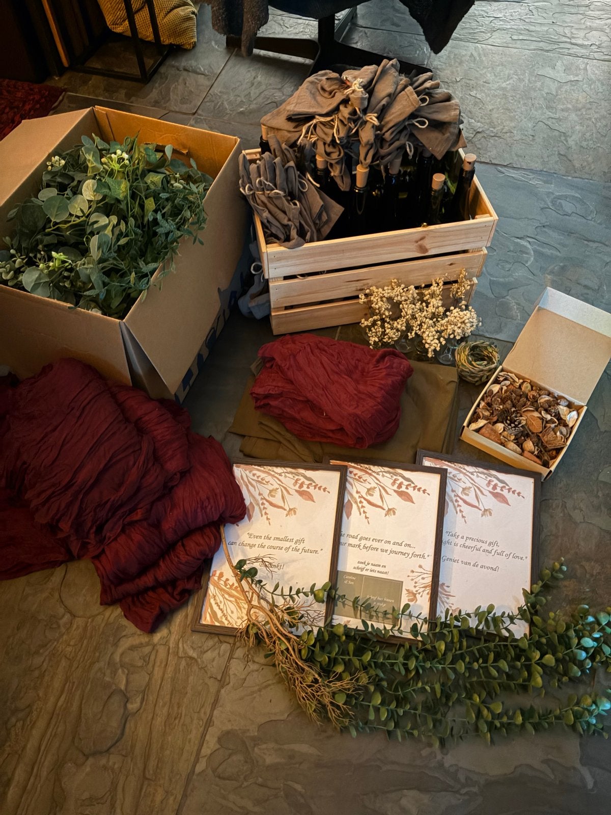 Bruiloft/feest decoratie: Herfst, Feeën, Fantasie Thema, Ophalen, Gebruikt, Versiering, Fantasy