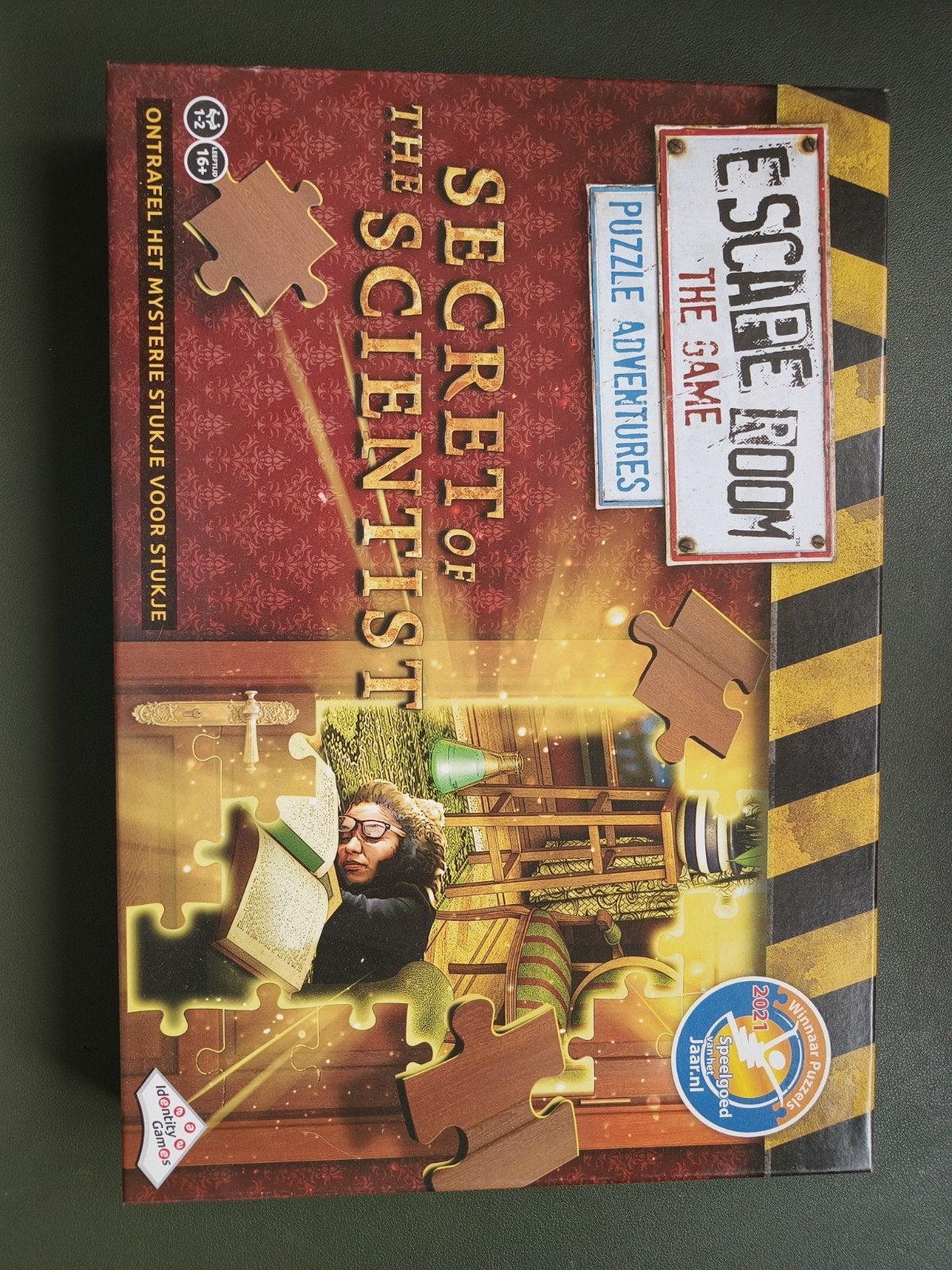 Escape Room the Game secret of the scientist, Ophalen, Nieuw