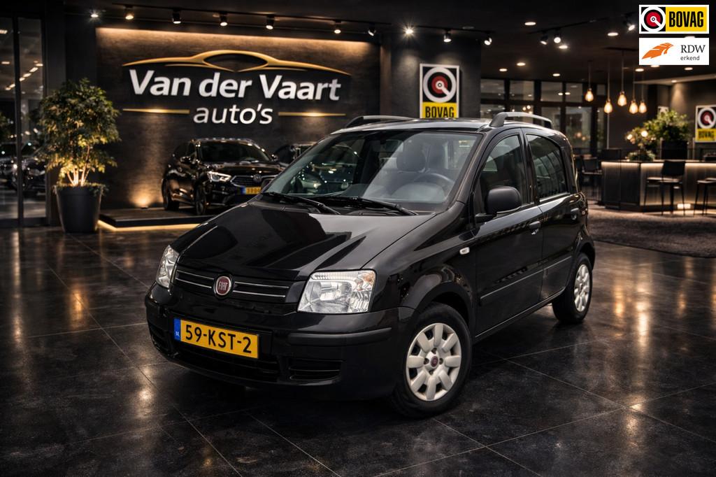 Fiat Panda 1.2 Edizione Cool AIRCO 4 SEASONS, Voorwielaandrijving, Gebruikt, 1242 cc, Zwart