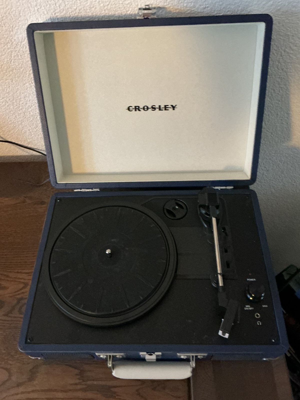 Crosley platenkoffer, Audio, Tv en Foto, Platenspelers, Ophalen, Gebruikt, Platenspeler, Overige merken