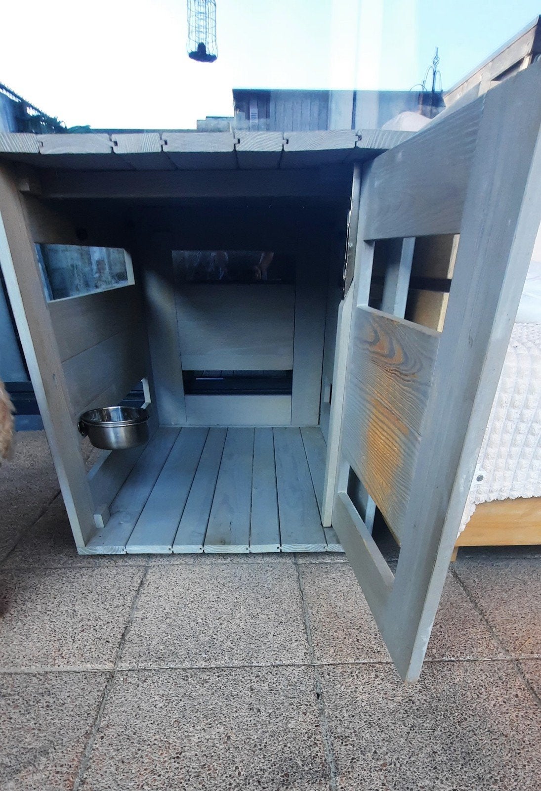Houten bench, Ophalen of Verzenden, 110 cm of meer, Minder dan 65 cm