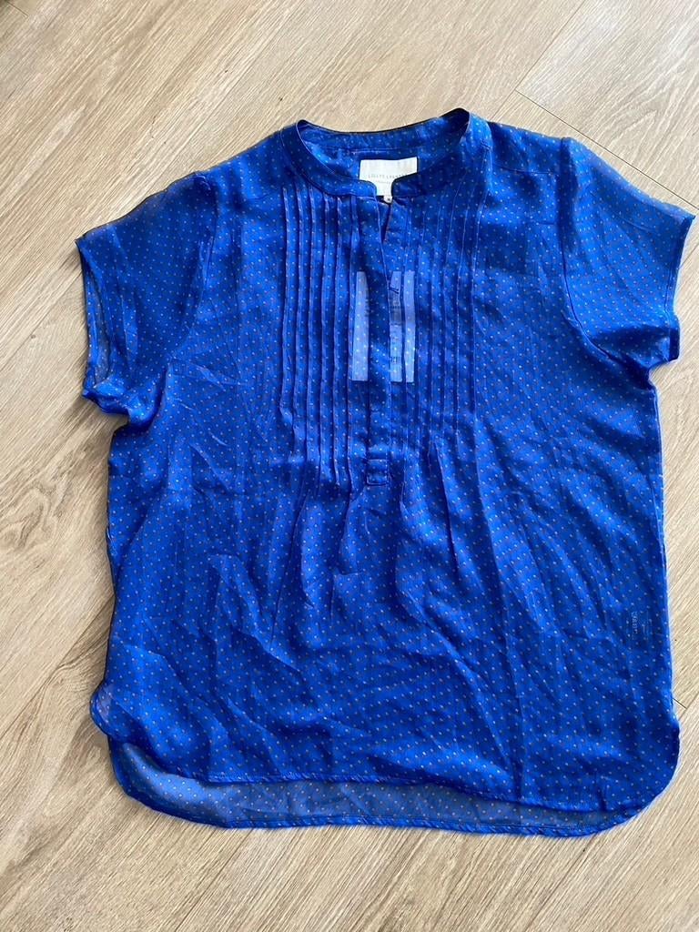 Nieuw blouse lolly laundry blauw mt 42 box 50, Verzenden, Nieuw, Maat 42/44 (L), Blauw