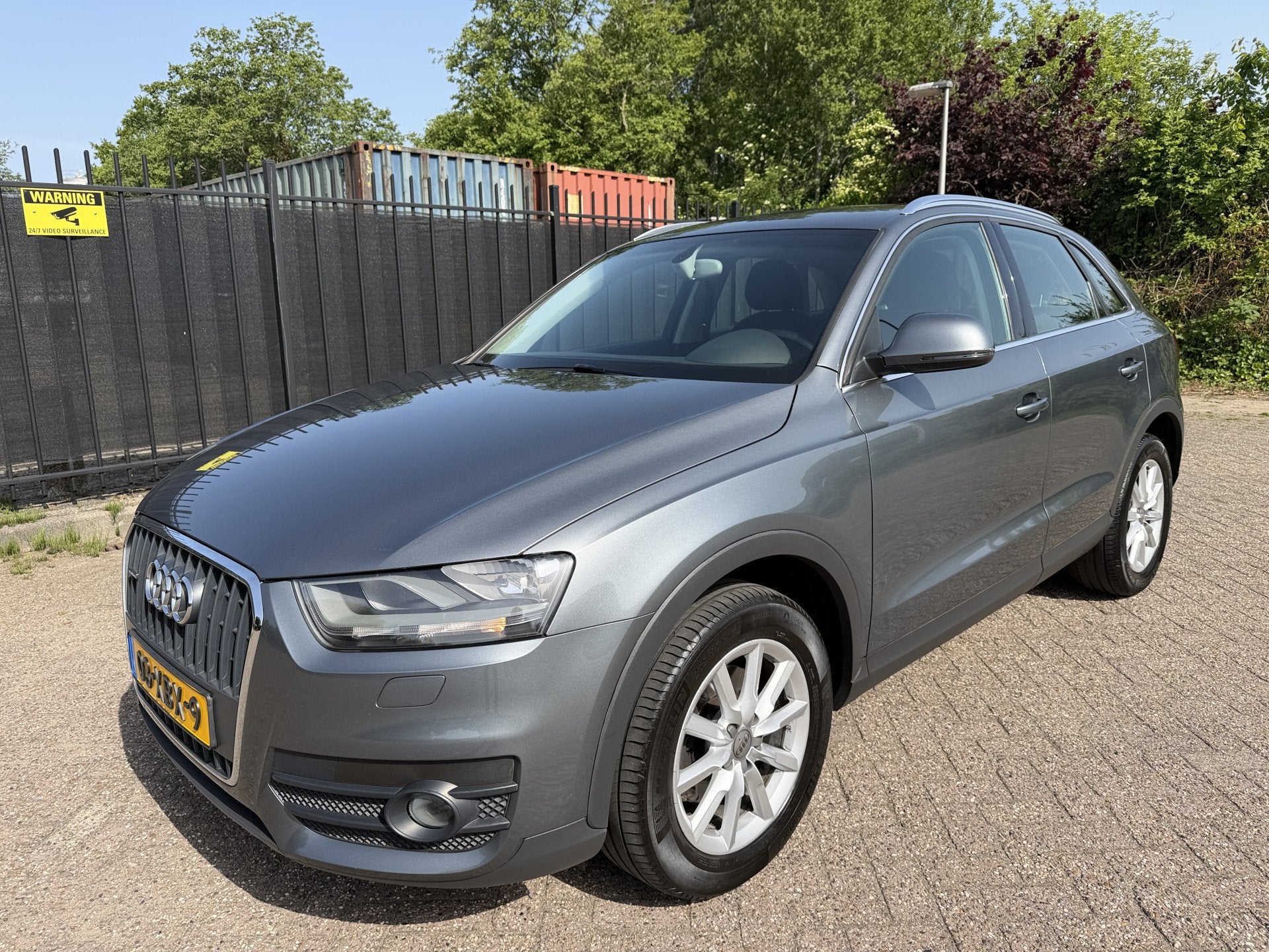 Audi Q3 2.0 TFSI 210 PK Autom/Tiptr Quattro Pro Line Navi/Cl, Auto's, Audi, Euro 5, Stof, Gebruikt, Zwart