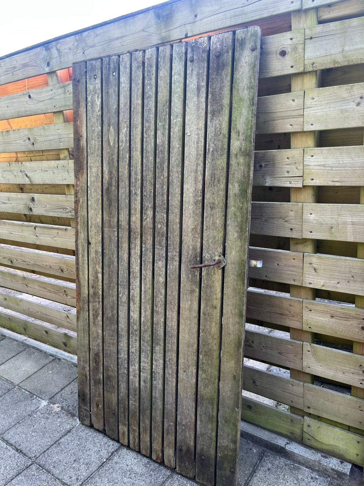 Tuindeur, Schuttingpoort, Ophalen, Gebruikt, Minder dan 100 cm, Draaipoort