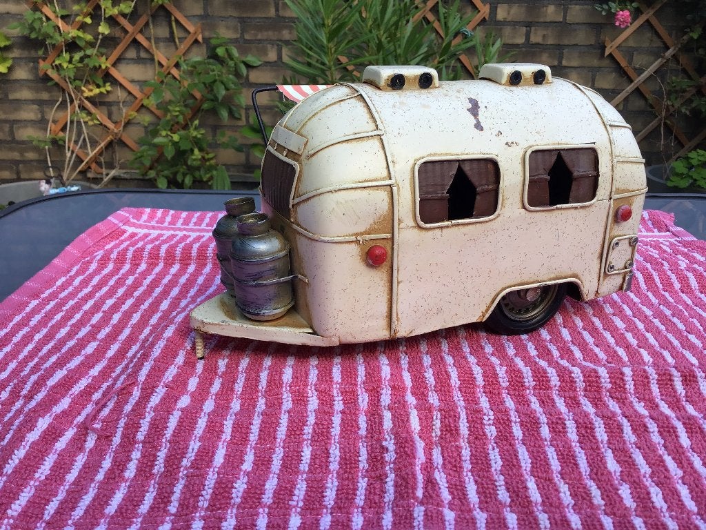 Blikken vintedge caravan, Antiek en Kunst, Ophalen of Verzenden