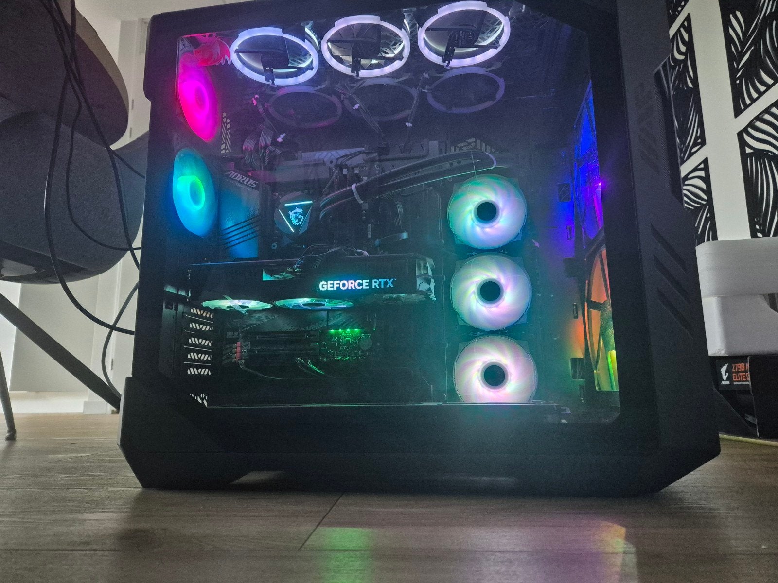 Gaming/Werk Pc i9 14900k 4tb SSD 64GB Ram en RTX 4070, Computers en Software, Ophalen, 64 GB of meer, Intel Core i9, Custom Build