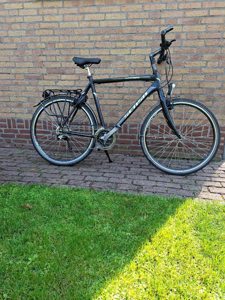 Sensa Cross hybride herenfiets maat 61 cm, 28 inch, Gebruikt, Velgrem, 57 tot 61 cm