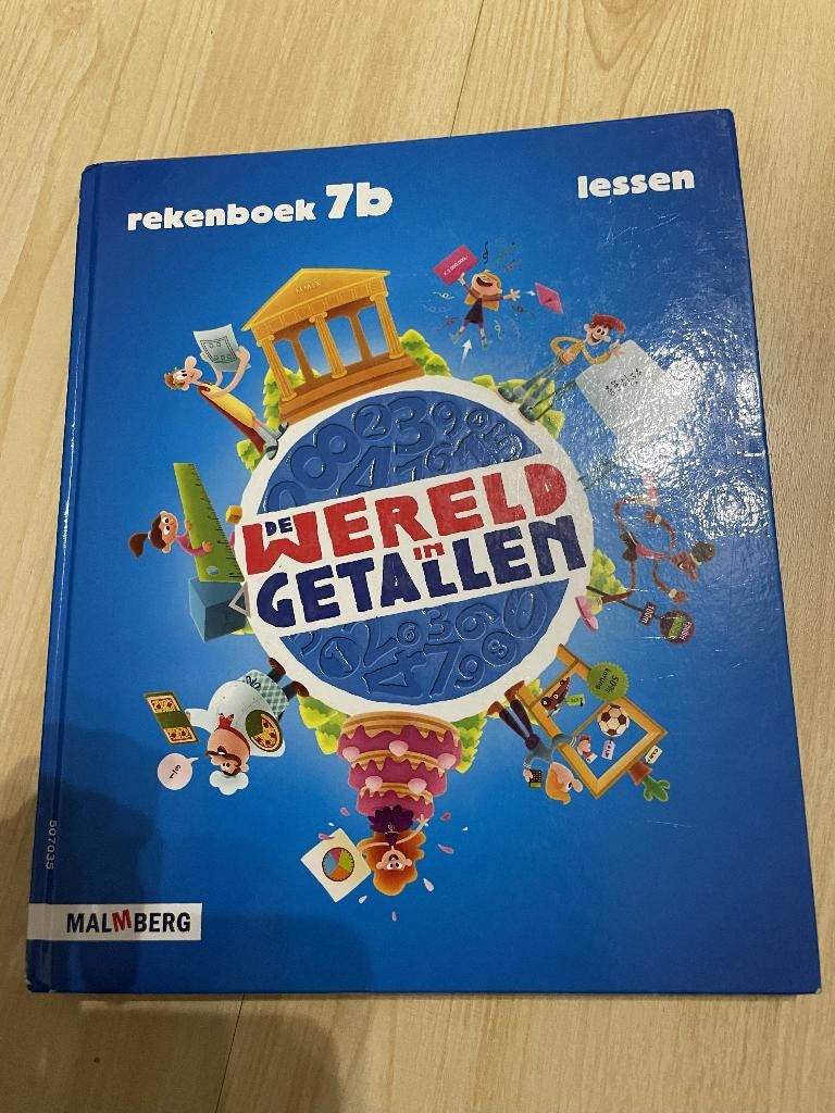 Wereld Getallen - rekenen groep 7, Boeken, Overige vakken, Malmberg, Ophalen of Verzenden, Zo goed als nieuw