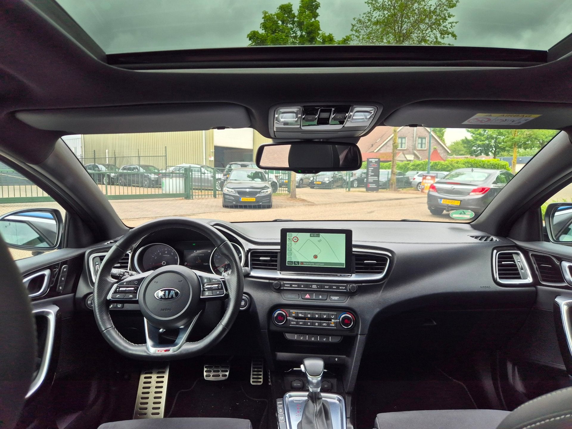 Kia ProCeed T-GDI GT-PlusLine VOL OPTIE Panorama Keyless LED, Auto's, Kia, Dealer onderhouden, 4 cilinders, Blauw, Origineel Nederlands