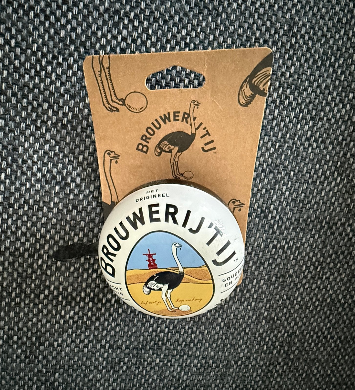 Fietsbel Brouwerij 't IJ - Nieuw in verpakking, Ophalen of Verzenden, Nieuw