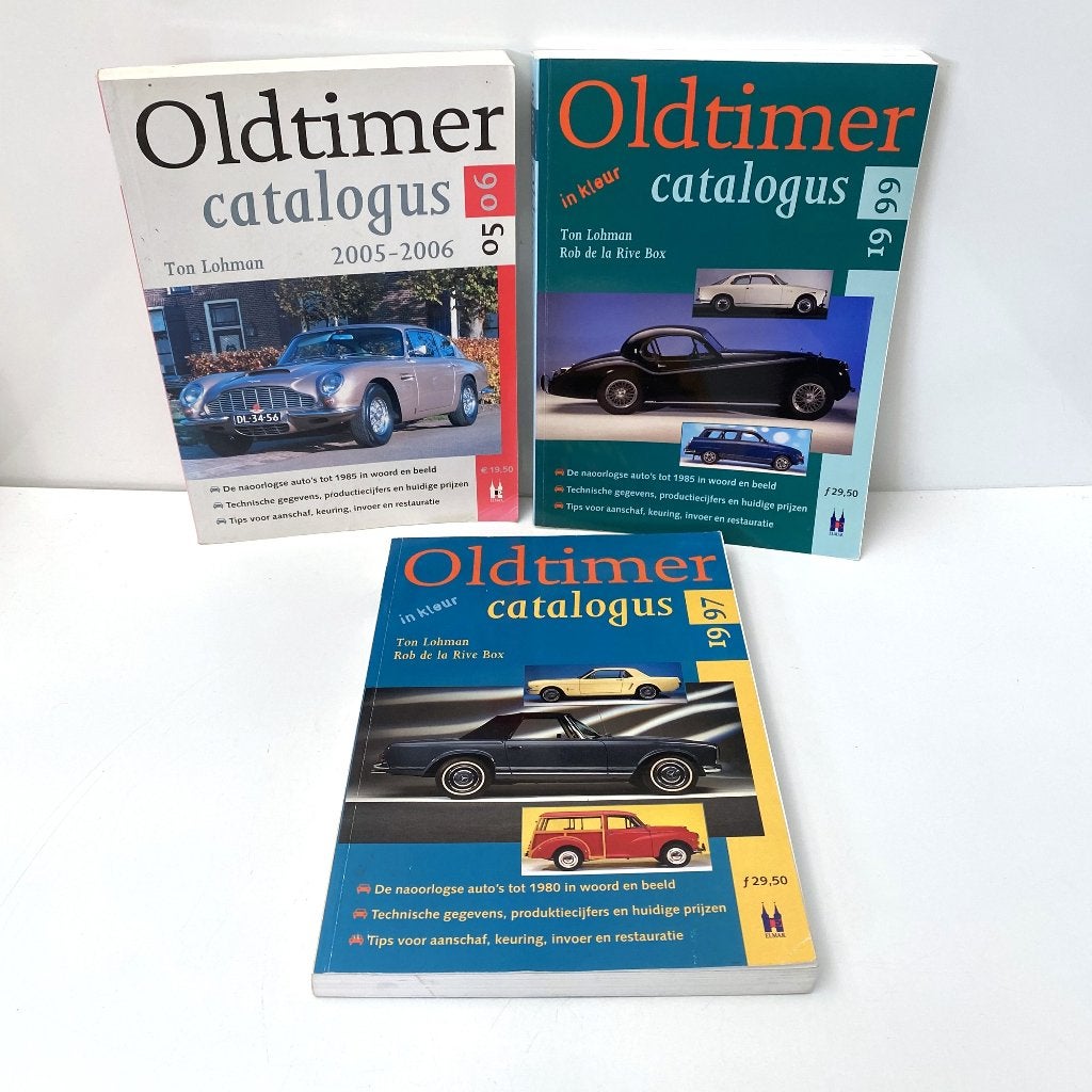 3x Lohman’s Oldtimer Catalogus, Verzenden, Gelezen, Algemeen