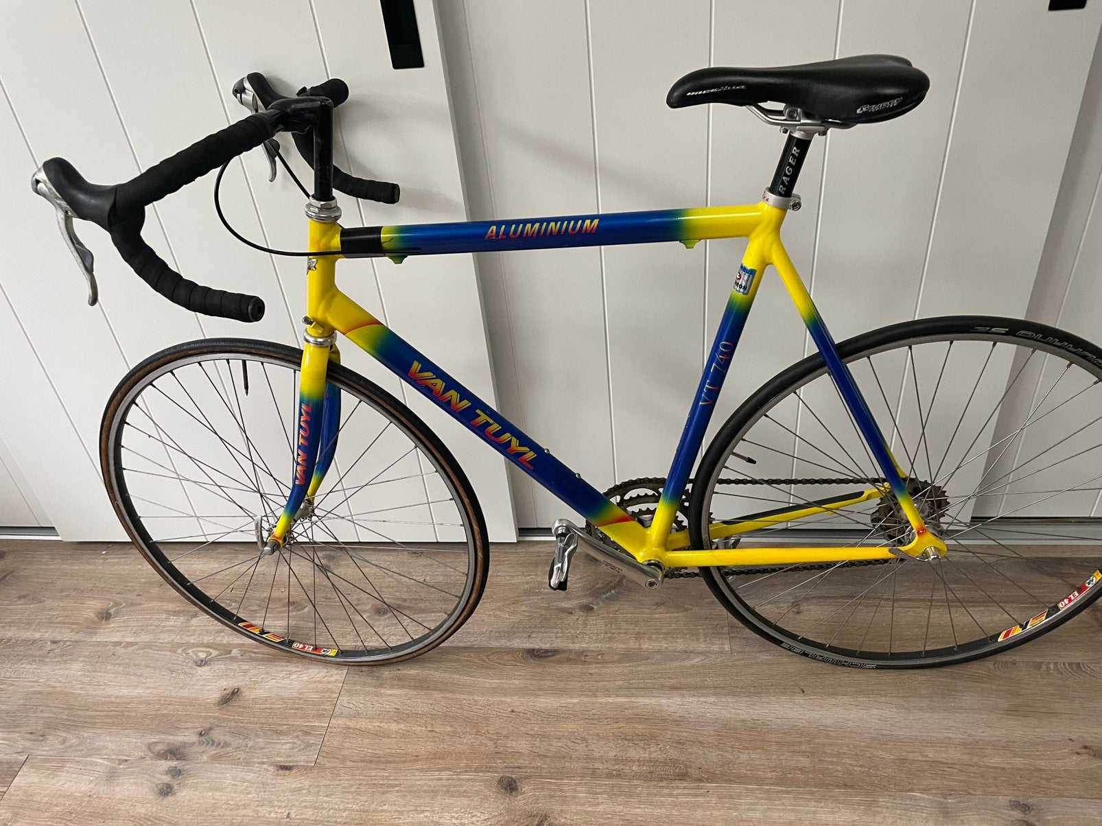 Van Tuyl racefiets incompleet, Aluminium, Zo goed als nieuw, Meer dan 20 versnellingen, Ophalen