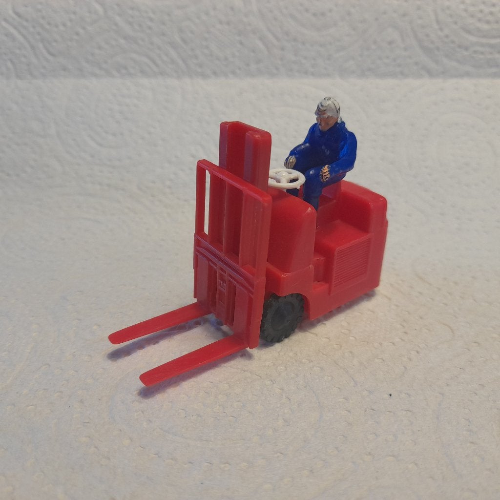 Blue Box Heftruck. Bestuurder niet origineel., Ophalen of Verzenden, Gebruikt, Auto