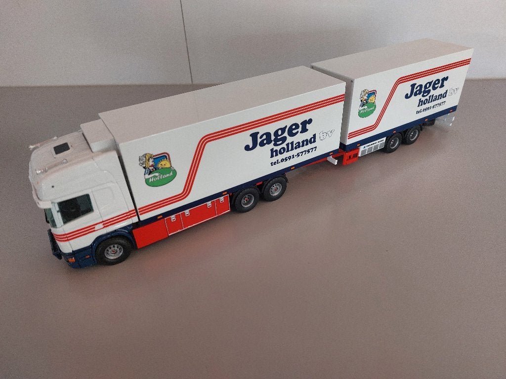 Tekno Scania WTG/Jager, Ophalen of Verzenden, Nieuw, Bus of Vrachtwagen, Tekno