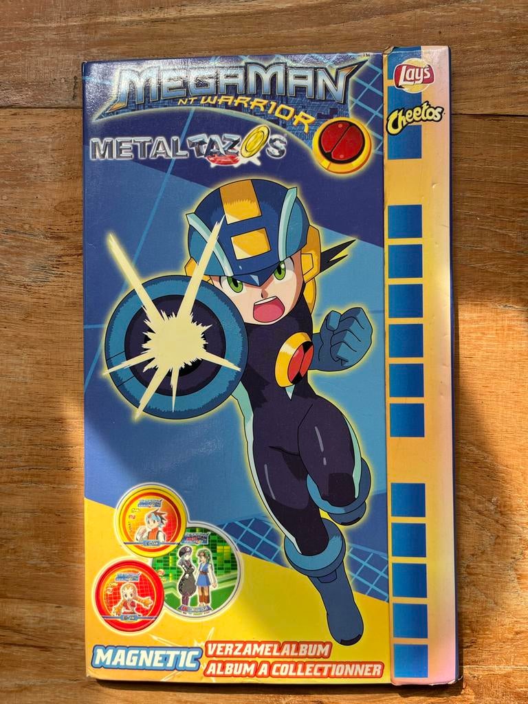 MegaMan NT Warrior Metal Tazos Verzamelalbum, Ophalen