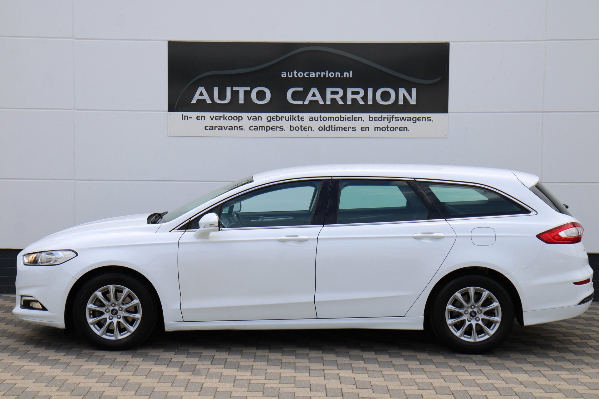 Ford Mondeo Wagon 2.0 TDCi Automaat CarPlay Navi Cruise !, Auto's, Dealer onderhouden, Gebruikt, 4 cilinders, Wit