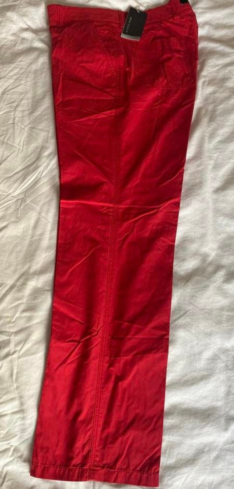 NIEUWE MOOIE BRAX GOLF BROEK / PANTALON - ROOD, Ophalen, Zo goed als nieuw, Rood