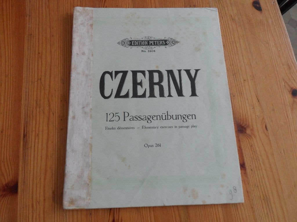 Czerny - 100 erholungen / op. 261 / Op. 849 / Op. 636 ..., Gebruikt, Klassiek, Ophalen of Verzenden, Artiest of Componist