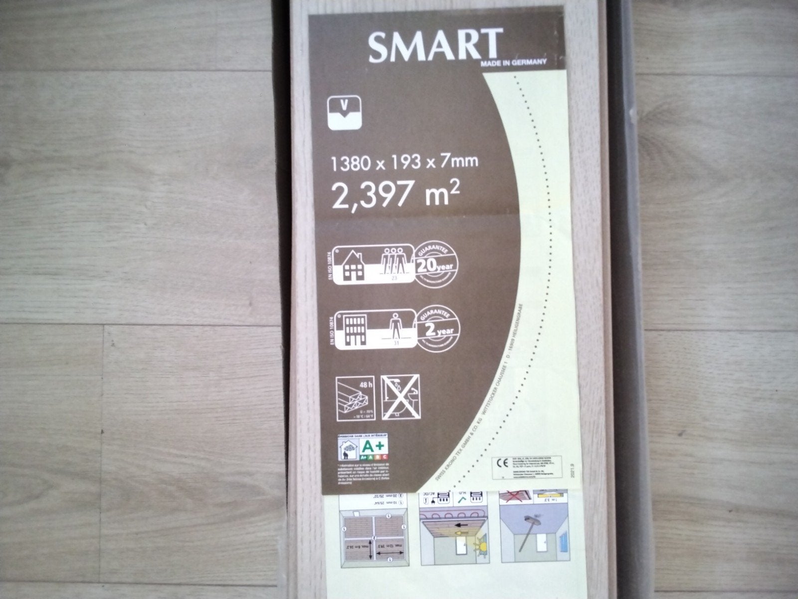 LAMINAAT restpartij  Smart type 23902, Ophalen