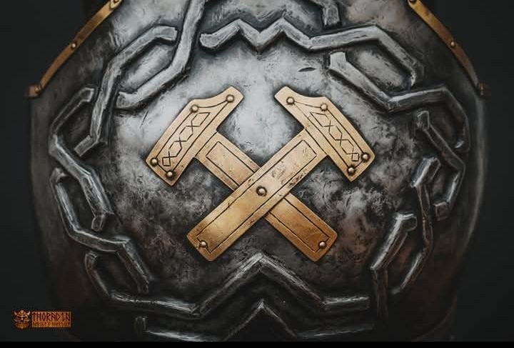 Dwergen Harnas - Ironbreaker Stijl - Thoradin Ambolt, Hobby en Vrije tijd, Kostuums, Theaterbenodigdheden en LARP, Ophalen