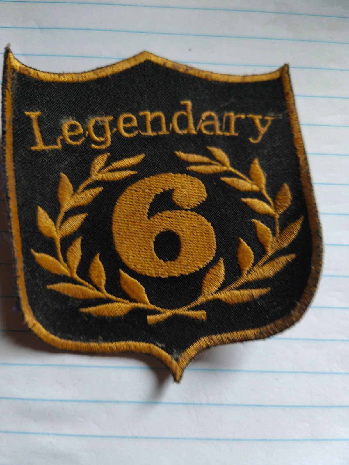 Legendary 6 motor embleem, Motoren, Ophalen of Verzenden