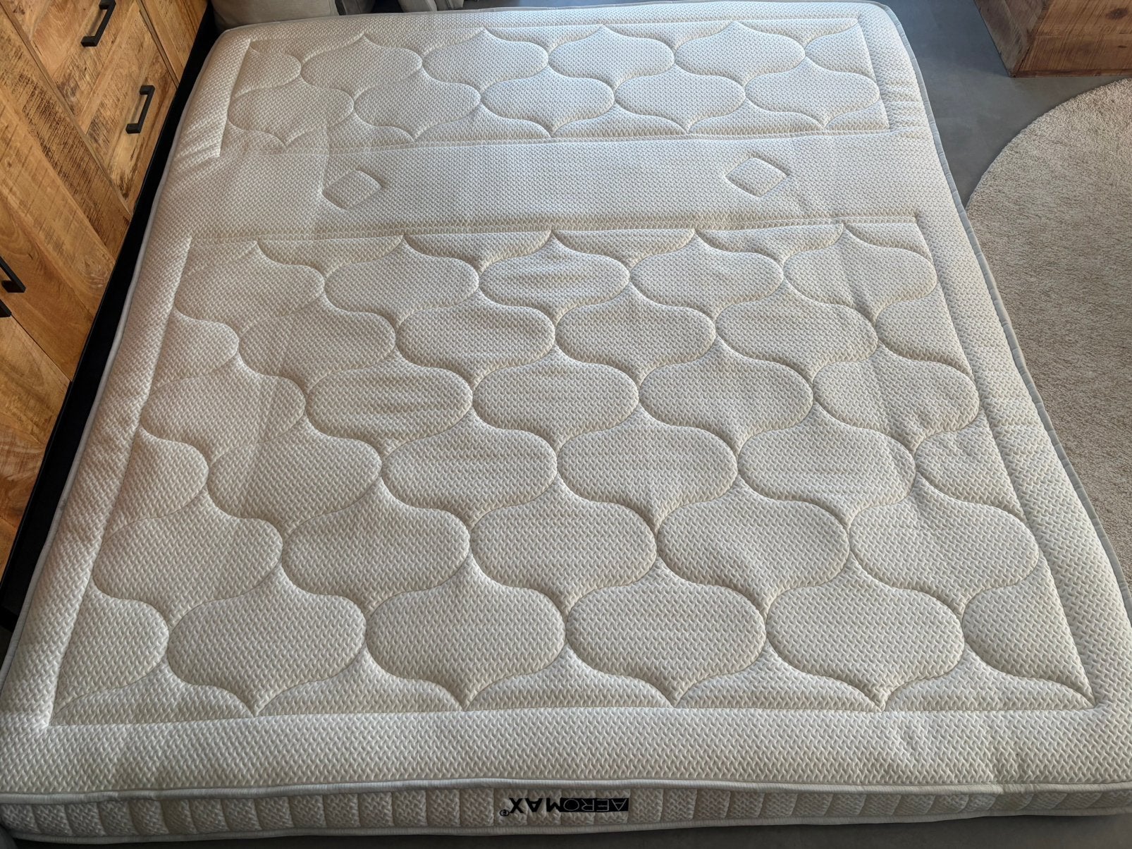 Aeromax Breeze topper topmatras 180x200 cm., Ophalen, Gebruikt, Tweepersoons, Matras