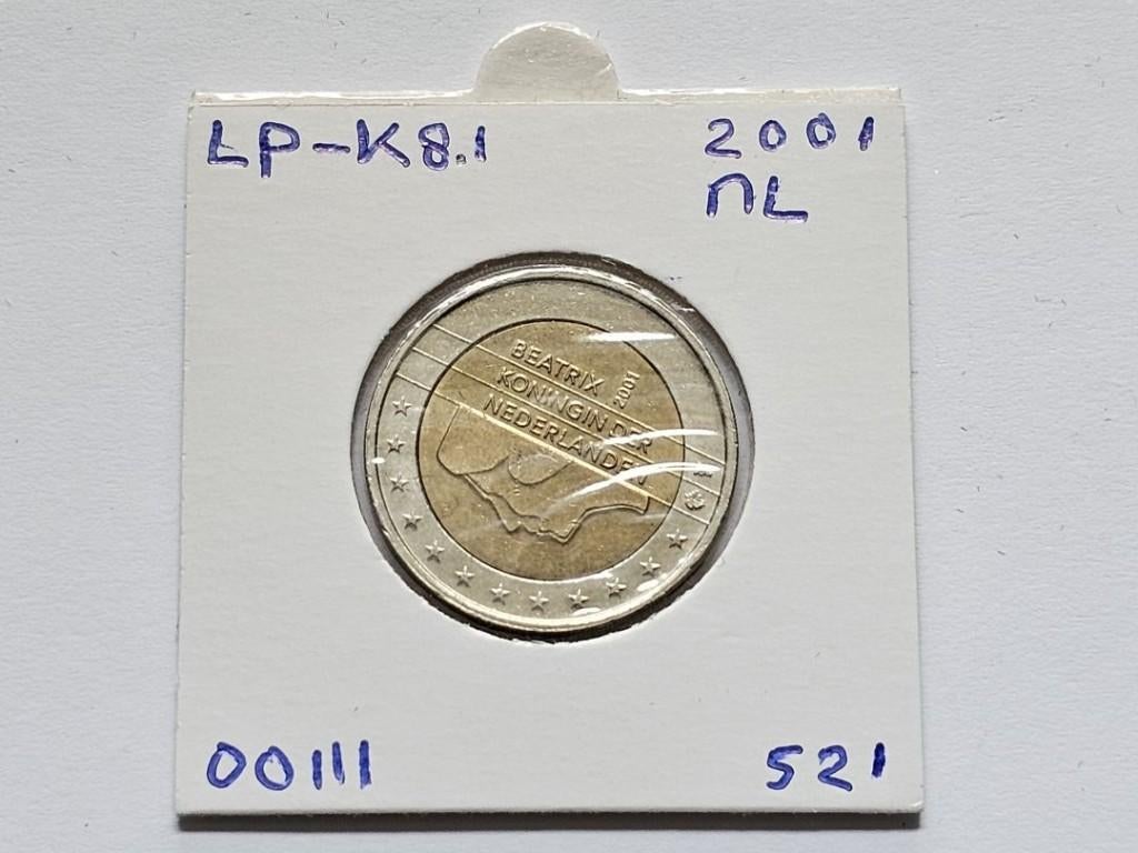 2-euromunt Nederland (NL) 2001 Koers LP-K8.1, Postzegels en Munten, Munten | Europa | Euromunten, Ophalen of Verzenden, Overige landen