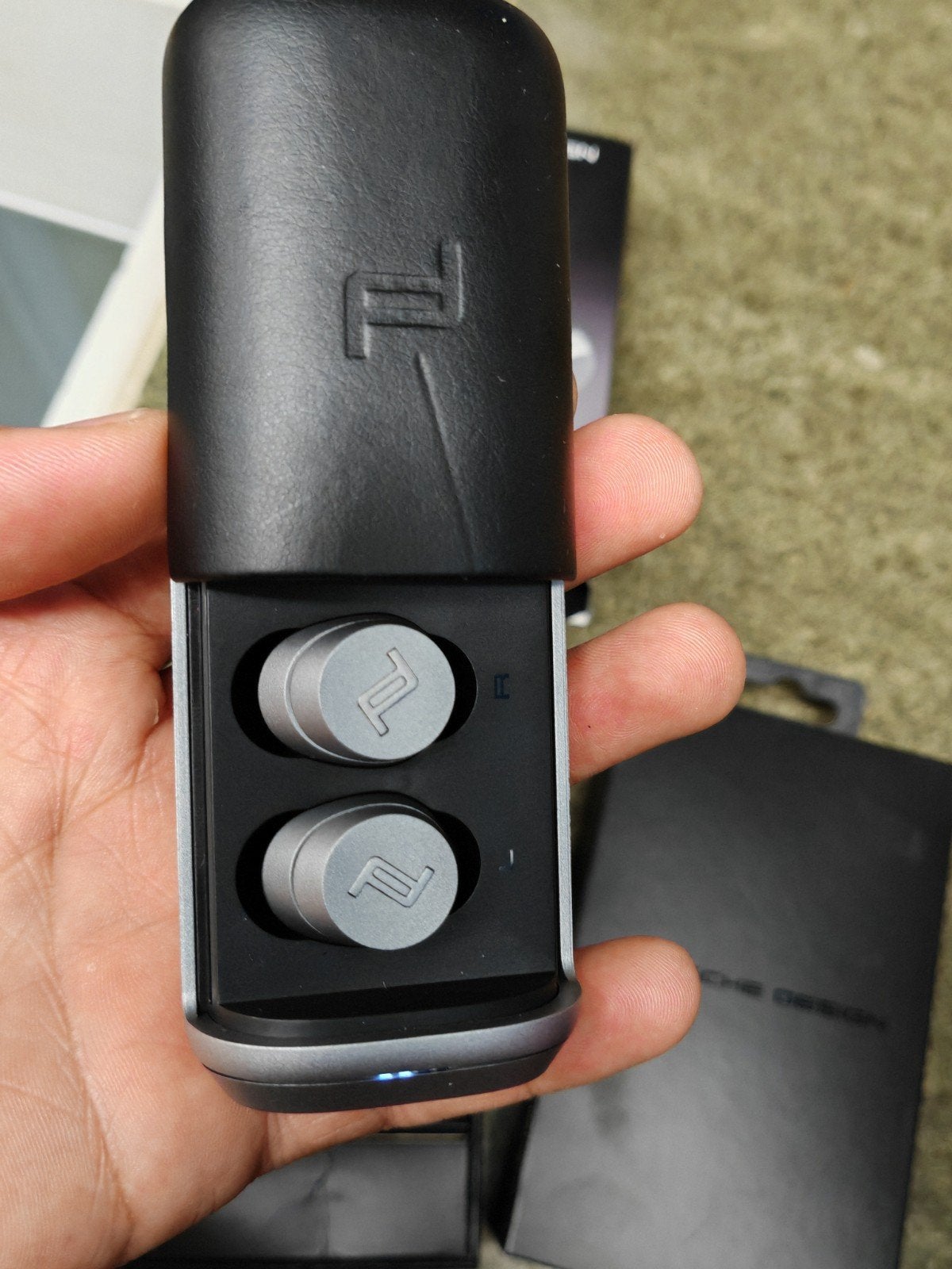 origineel Porsche Design PDT60 draadloos earphones / headset, Overige merken, Gebruikt, On-ear, Ophalen of Verzenden