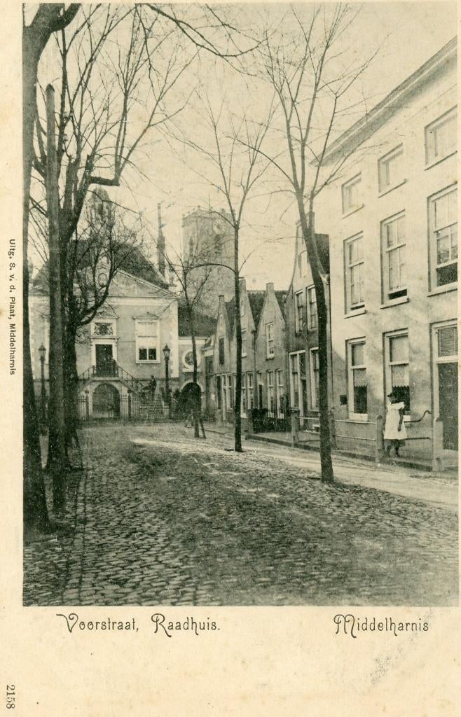 Middelharnis Ansichtkaart, Verzenden