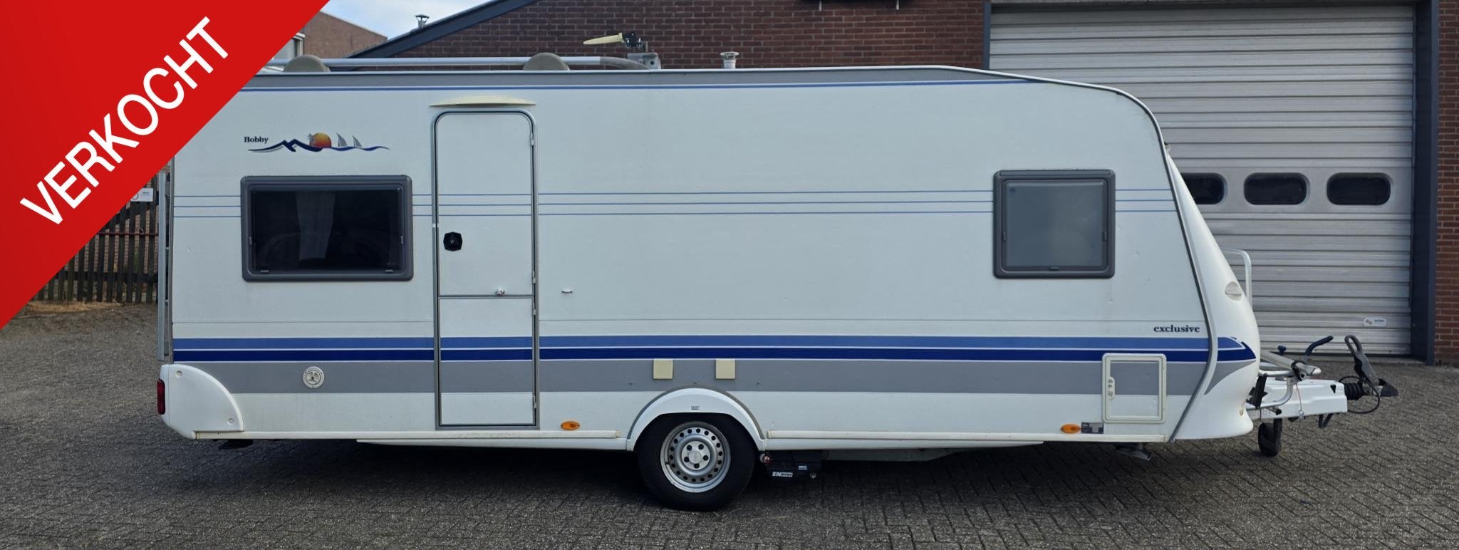 Hobby 540 Exclusive *VOORTENT-LUIFEL-MOVER*, Rondzit, Hobby, Bedrijf, 5 tot 6 meter