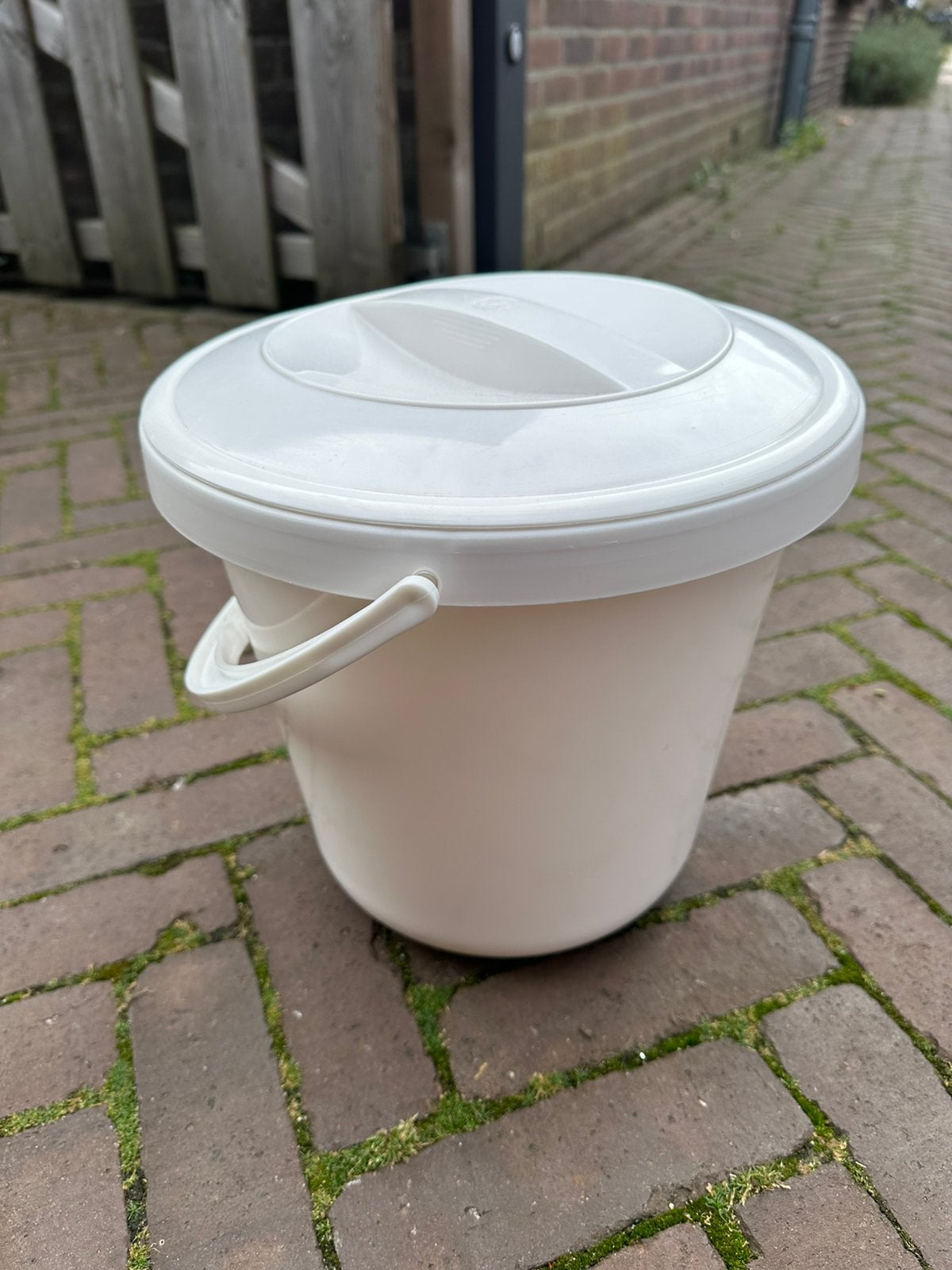 Witte luieremmer, Kinderen en Baby's, Ophalen, Zo goed als nieuw, Luieremmer, Prenatal