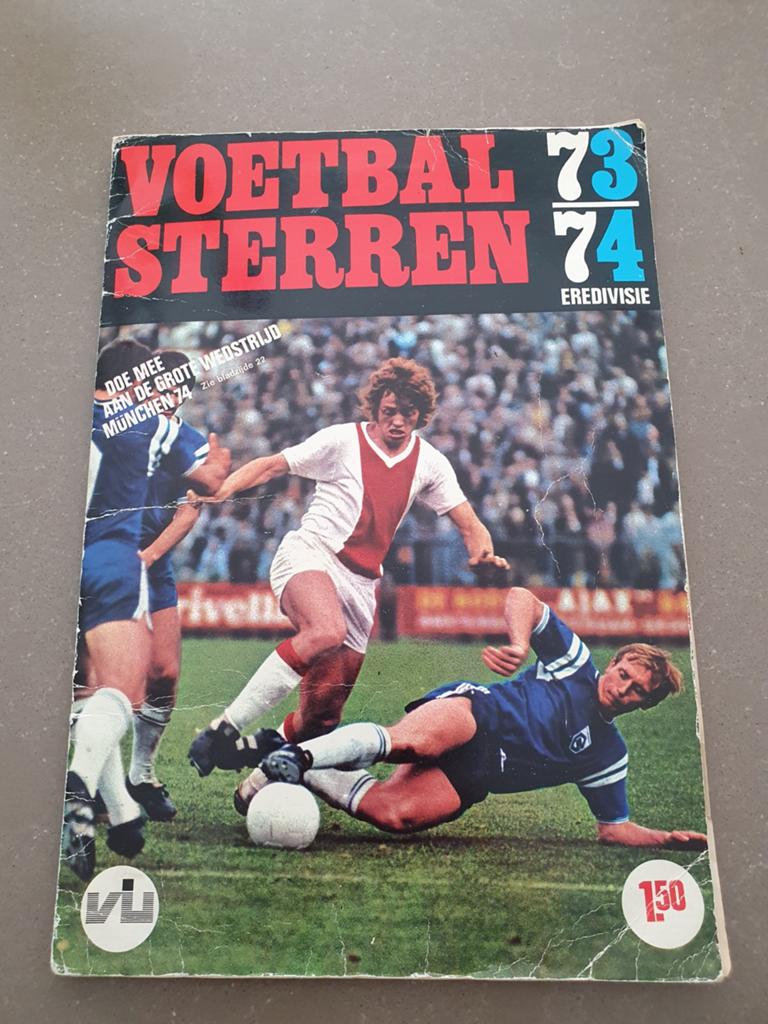 Compleet vanderhout voetbalsterren 73/74 album, Verzamelen, Ophalen of Verzenden, Zo goed als nieuw, Ajax, Boek of Tijdschrift