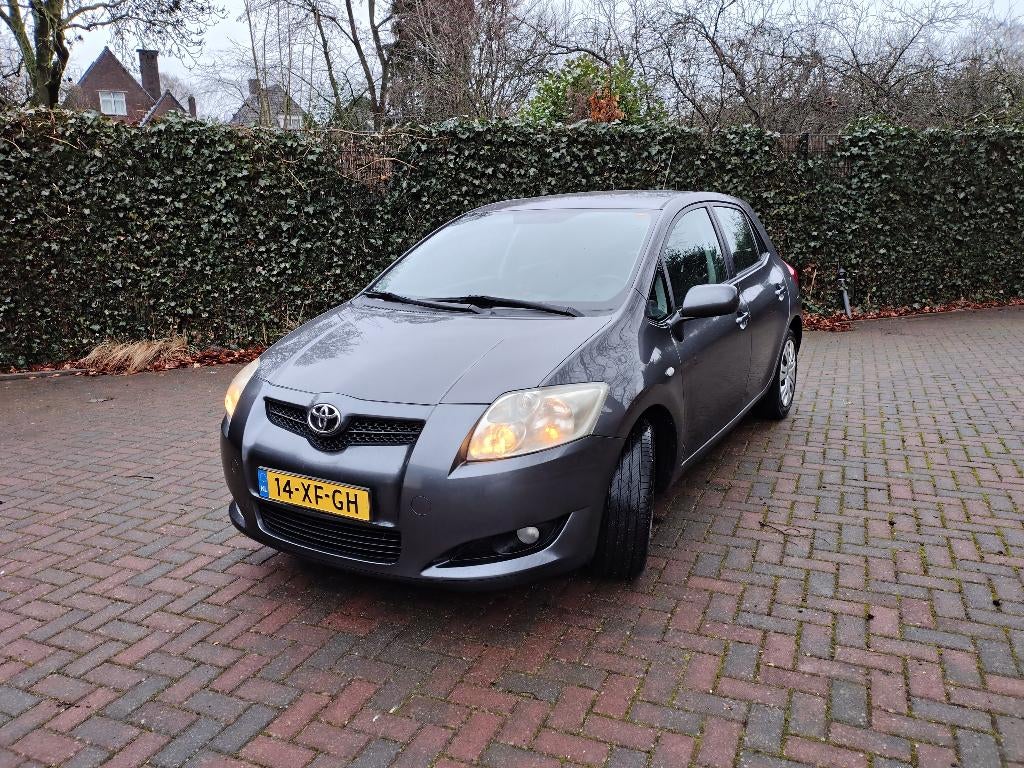 Toyota Auris 1.6 16V Vvt-i 5DR Business 2007 Grijs 2e eignr., Auto's, Voorwielaandrijving, Zwart, 4 cilinders, 123 pk