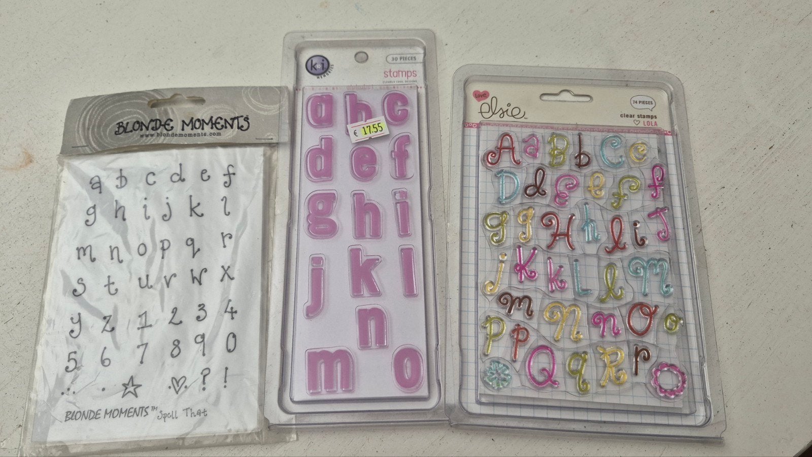 Nieuw diverse stempels: bloemen, letters en meer, Ophalen of Verzenden, Nieuw, Clearstamp