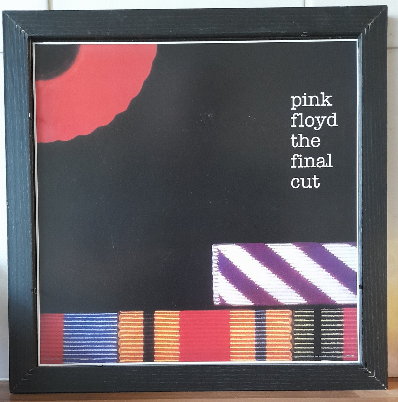 Pink Floyd foto lijst 40 x 40  centimeter pakket 912, Ophalen of Verzenden, Gebruikt
