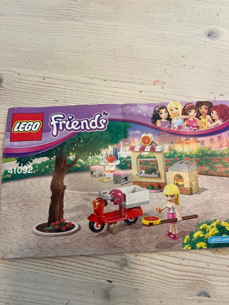 Lego Friends 41092 Emma's Pizzeria - Complete set, Lego, Friends, Ophalen of Verzenden, Zo goed als nieuw