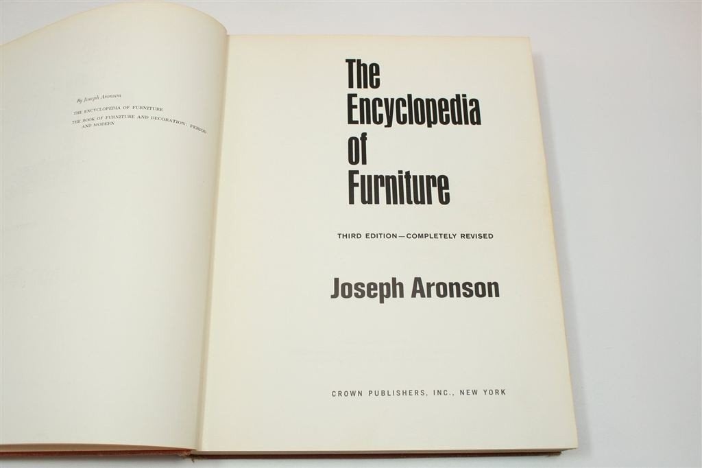 Encyclopedia of Furniture — Naslagwerk, 2000 Afbeeldingen, Antiek en Kunst, Ophalen of Verzenden
