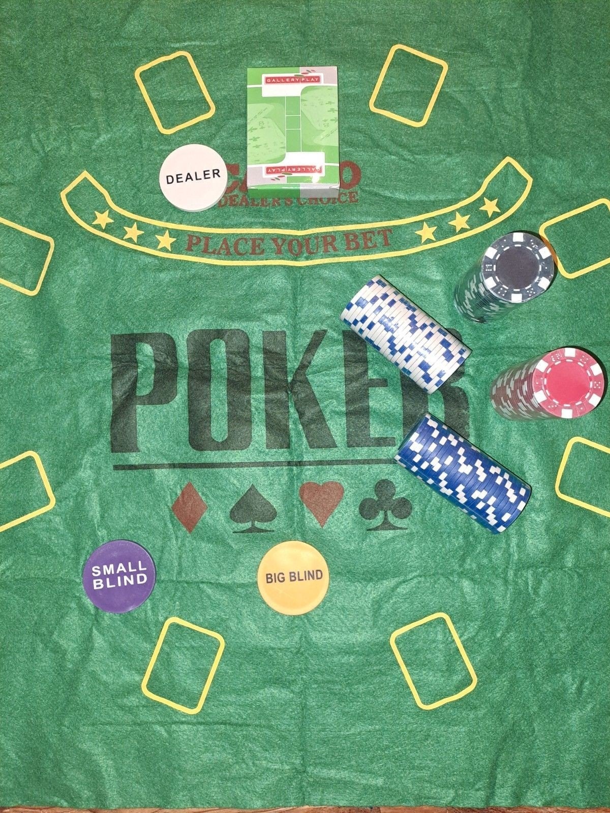 Poker spel zgan, Verzenden, Zo goed als nieuw