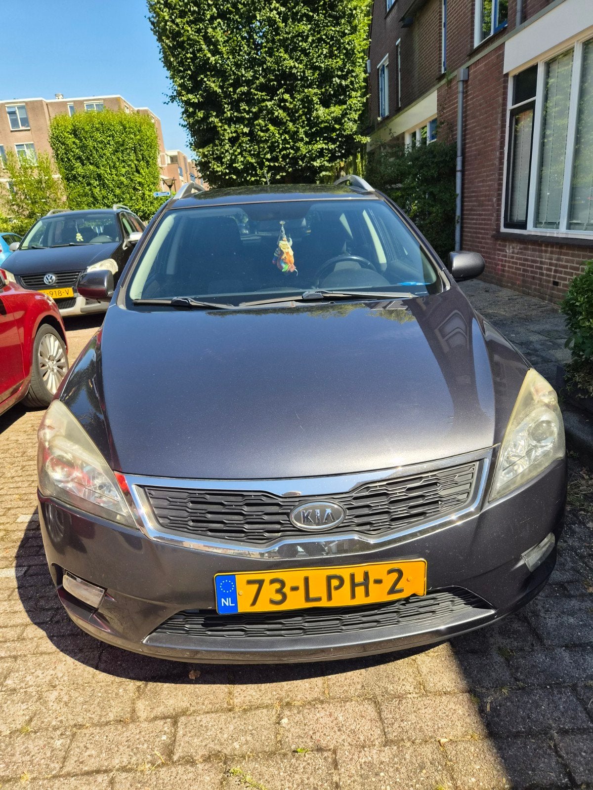 Kia (Pro) Cee d 1.4 Sporty Wagon 2010 Grijs, Auto's, Stof, 4 cilinders, 1396 cc, Origineel Nederlands