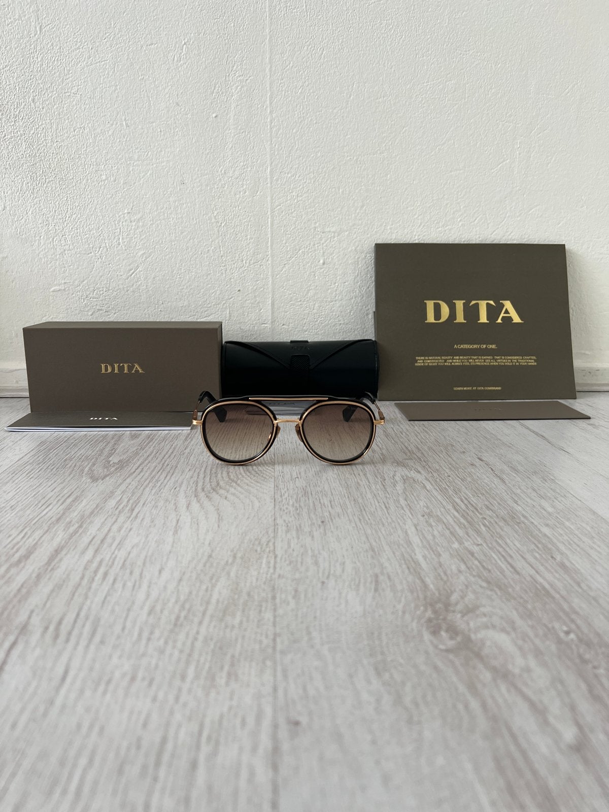 Dita Spacecraft - NIEUW, Sieraden, Tassen en Uiterlijk, Zonnebrillen en Brillen | Dames, Overige merken, Zonnebril, Zwart, Nieuw