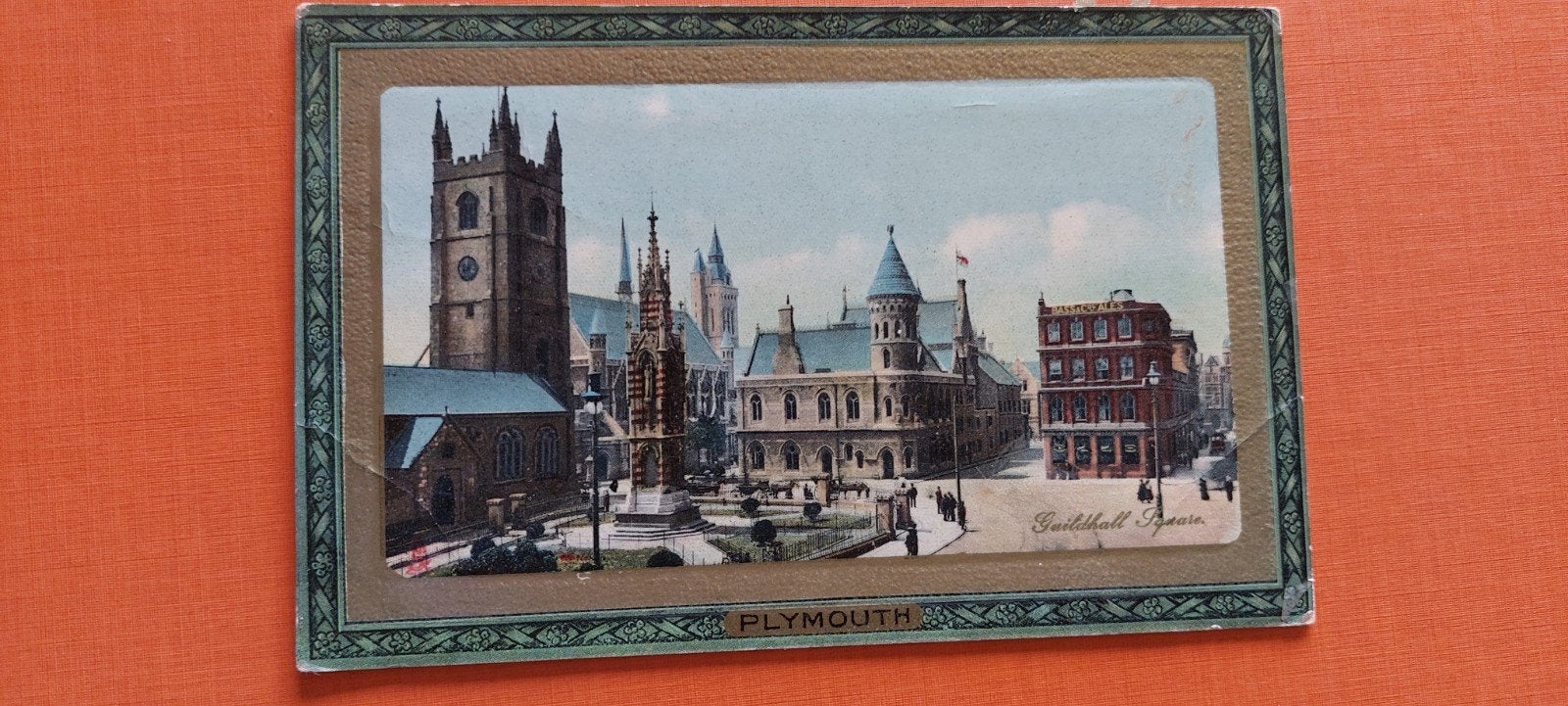 Engeland UK Plymouth, Ophalen of Verzenden, Voor 1920, Gelopen, Engeland